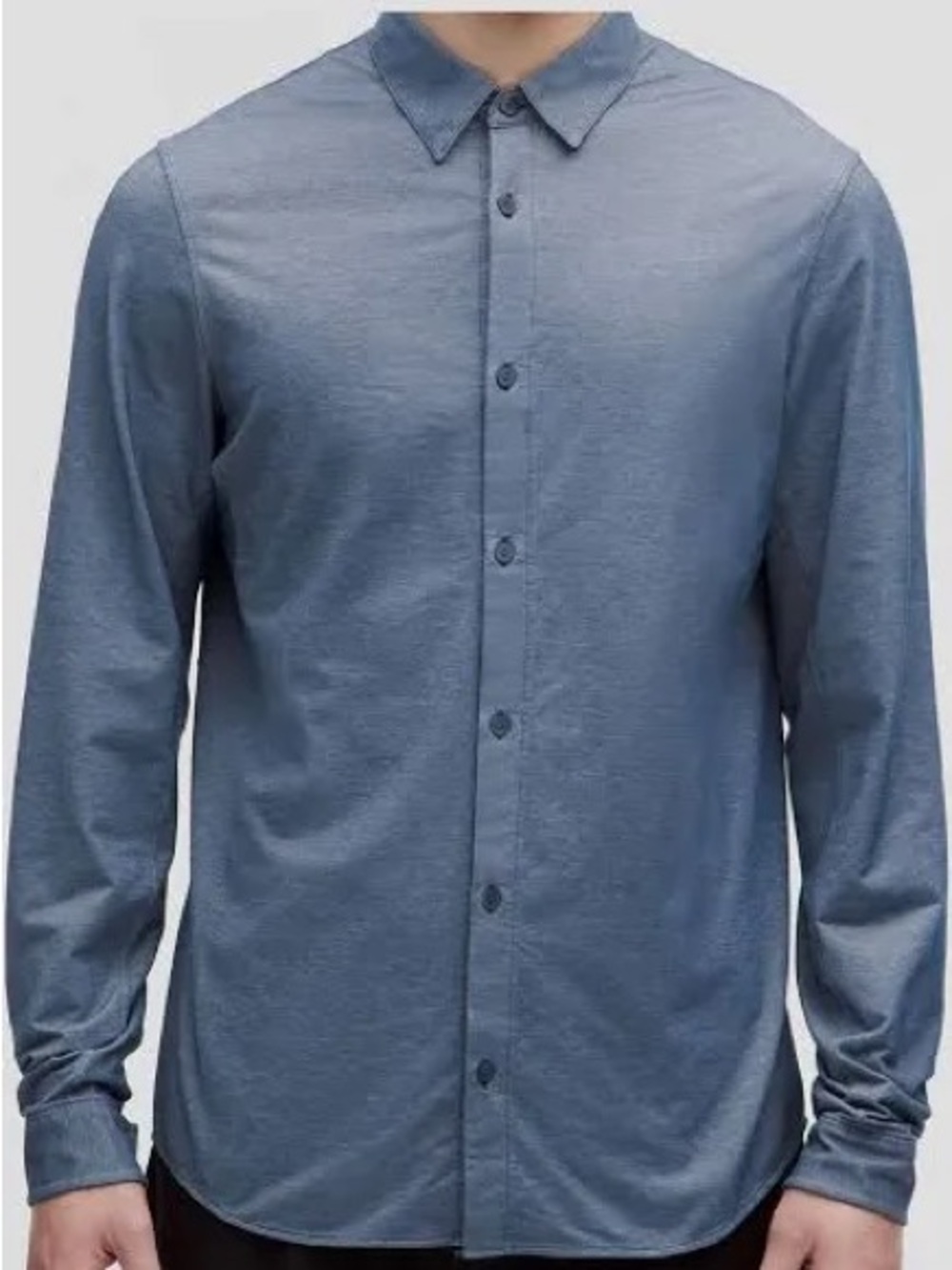 Men's Lululemon Commission Long- Sleeve Button Down - XL - Enzyme Dye